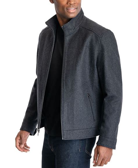 michael kors suede jacket men's|Michael Kors men's hipster jacket.